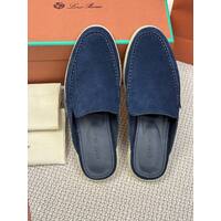 Мужские Мюли Loro Piana Babouche Walk Navy