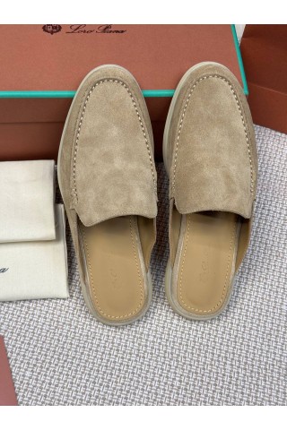 Мужские Мюли Loro Piana Babouche Walk бежевый