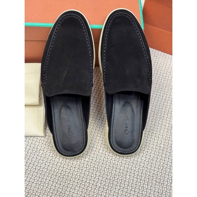 Мужские Мюли Loro Piana Babouche Walk черный