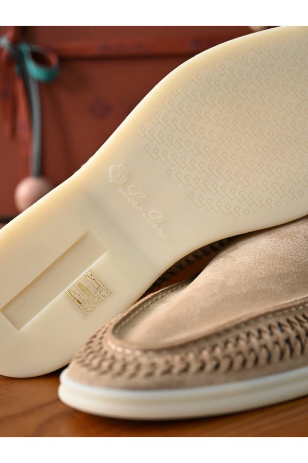 Мужские лоферы  LORO PIANA   Summer Walk  бежевый