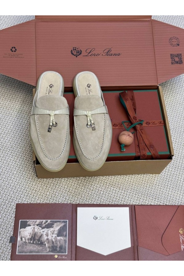  Женские мюли LORO PIANA Charms Walk Babouche