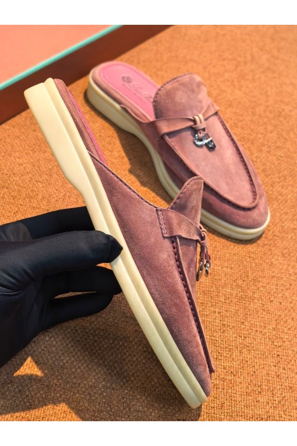 Женские мюли Loro Piana Summer Charms Walk мюли Розовые