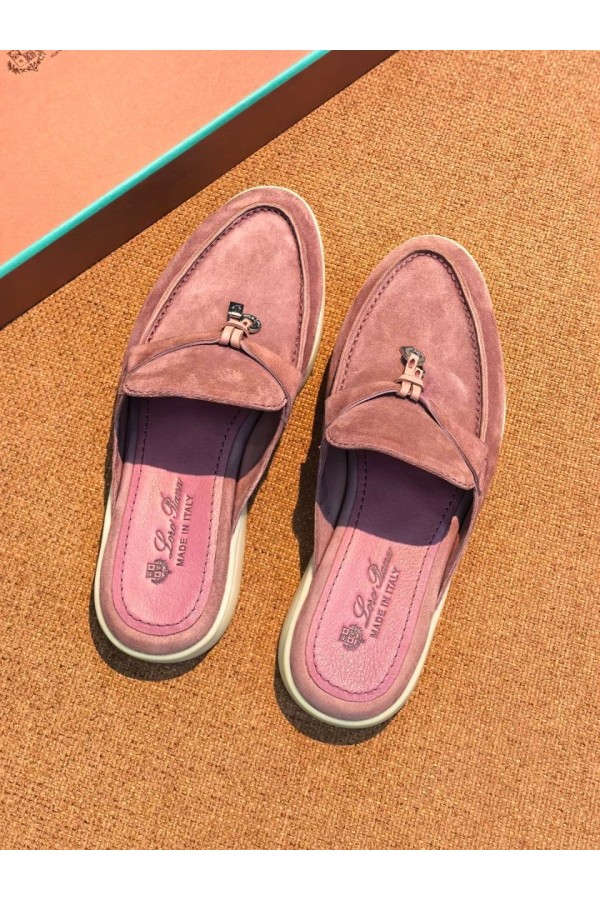 Женские мюли Loro Piana Summer Charms Walk мюли Розовые
