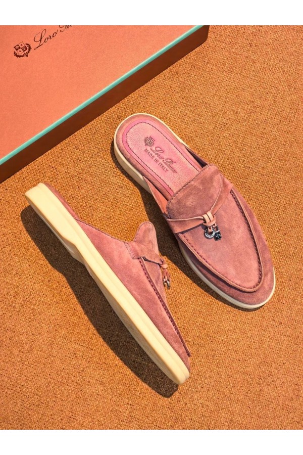 Женские мюли Loro Piana Summer Charms Walk мюли Розовые