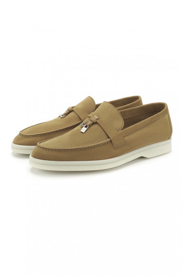 Замшевые лоферы Summer Charms Walk хаки