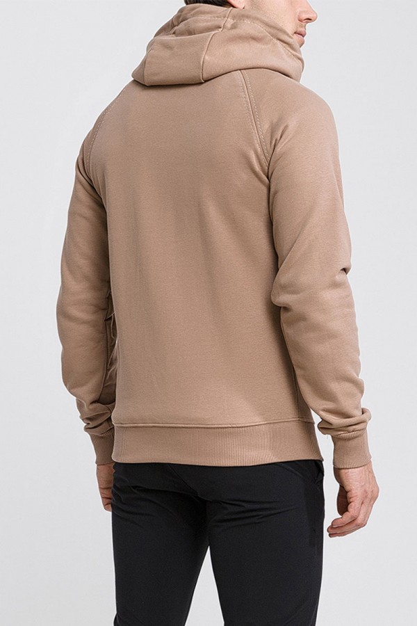 Бежевая кофта Loro Piana Zip-Up hoodie