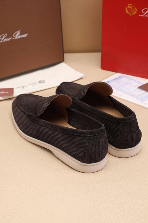 Мужские лоферы Loro Piana Summer Walk - Brown