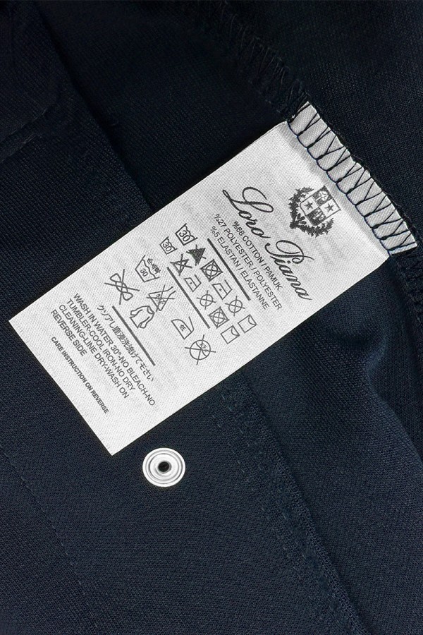 Мужские спортивные штаны Loro Piana monogram - Navy