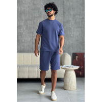 Мужской синий костюм Loro Piana