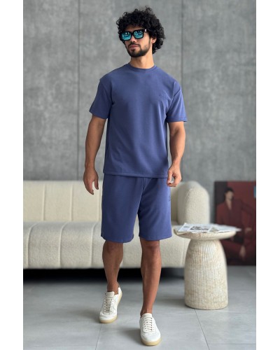 Мужской синий костюм Loro Piana