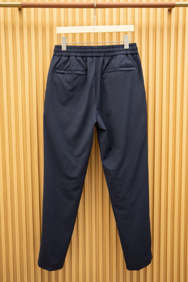 Мужские тёмно-синие штаны Loro Piana Premium