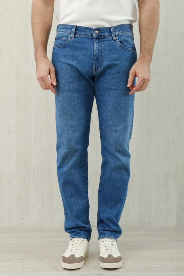 Мужские синие джинсы Loro Piana Premium