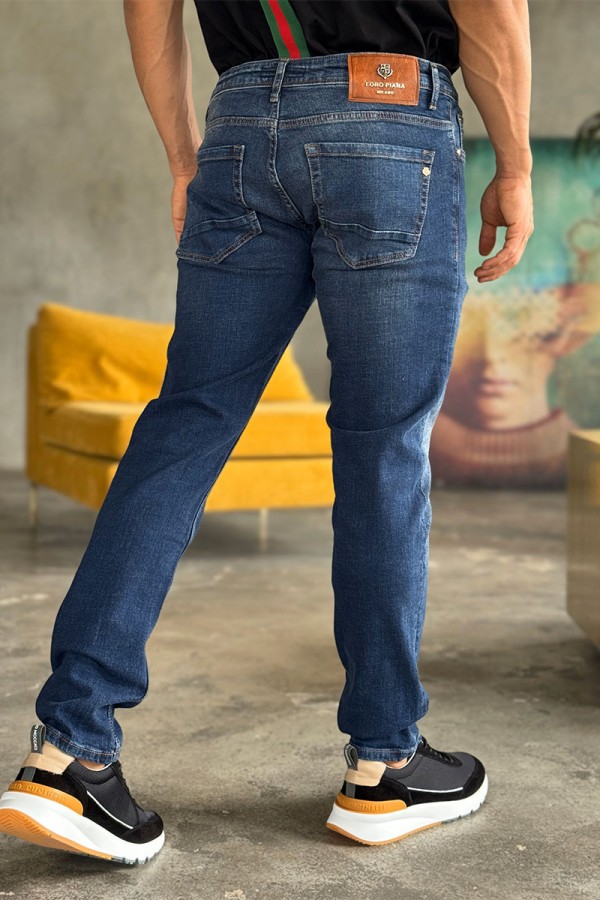 Синие джинсы Loro Piana