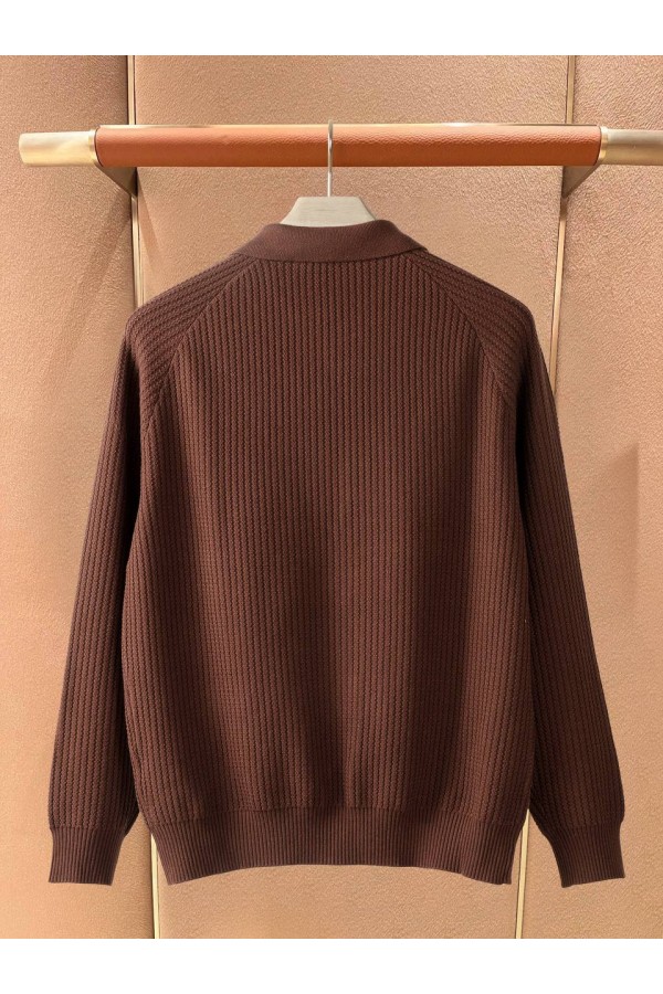 Мужской свитер Loro Piana premium - Brown