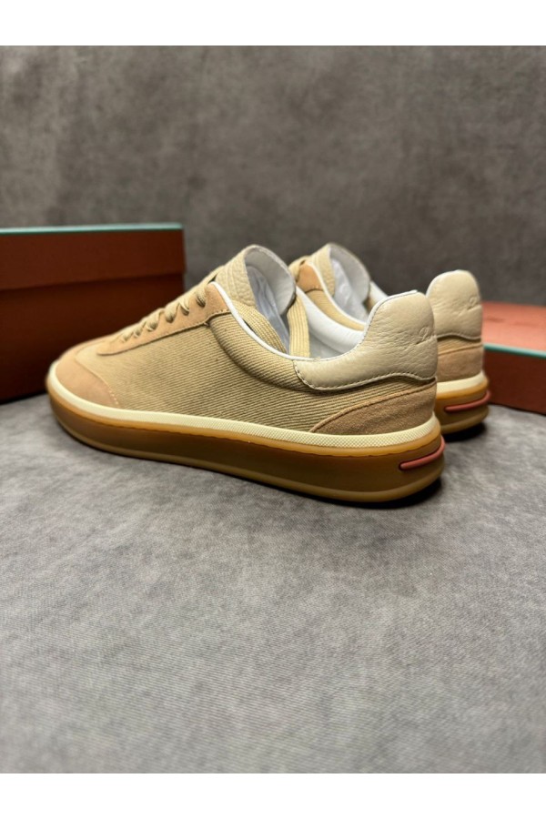 Мужские кроссовки Loro Piana Tennis Walk - Beige