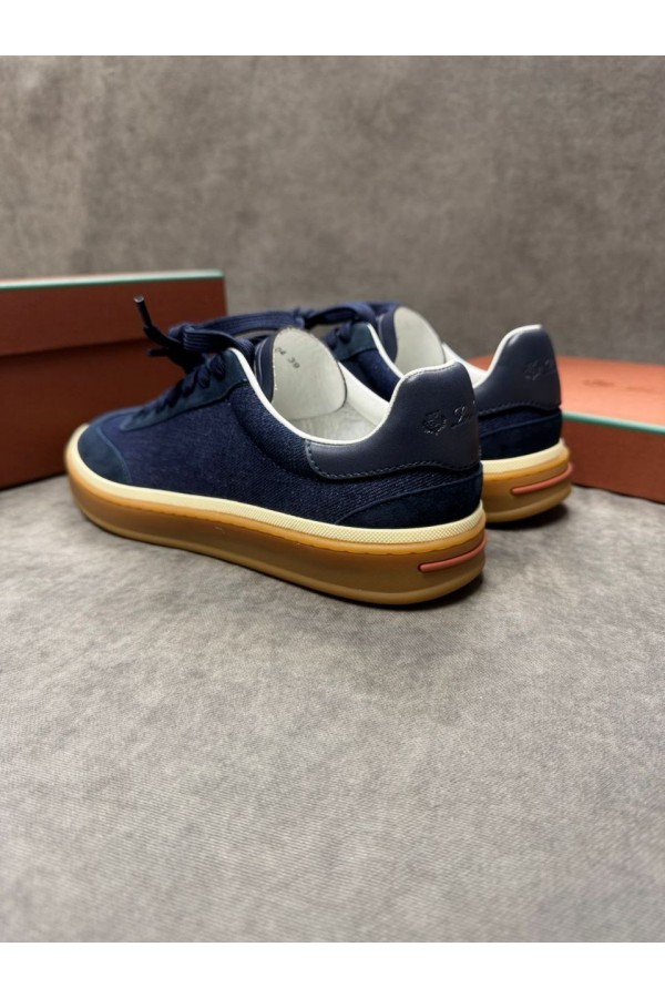 Мужские кроссовки Loro Piana Tennis Walk - Navy