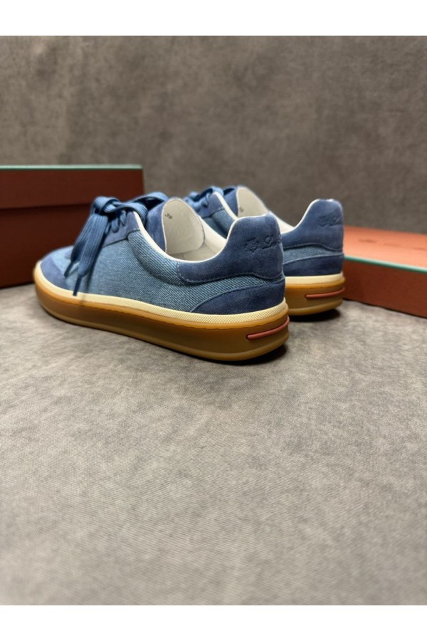 Мужские кроссовки Loro Piana Tennis Walk - Blue