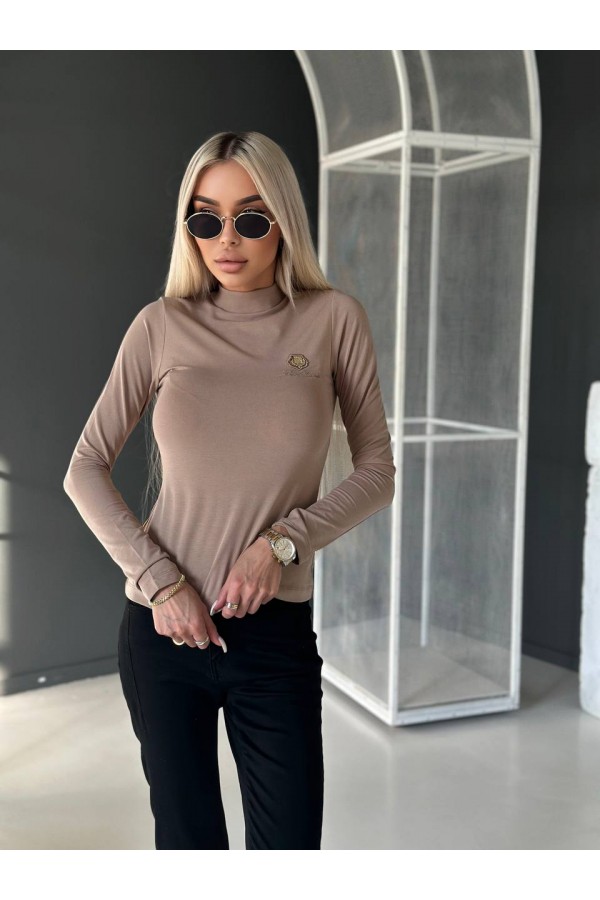 Женская бежевая водолазка Loro Piana