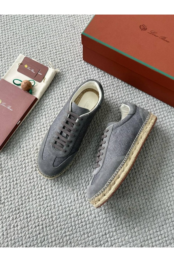 Мужские кроссовки Loro Piana Sea Tennis Walk - Grey