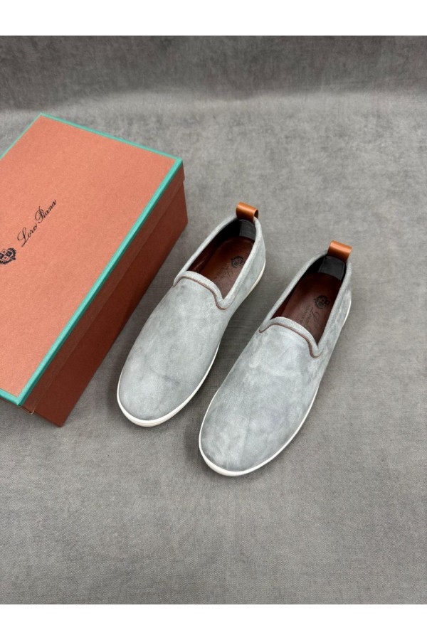 Мужские лоферы Loro Piana Venice Walk - Brisk Blue