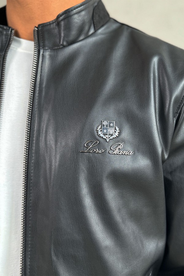 Мужская кожаная куртка Loro Piana