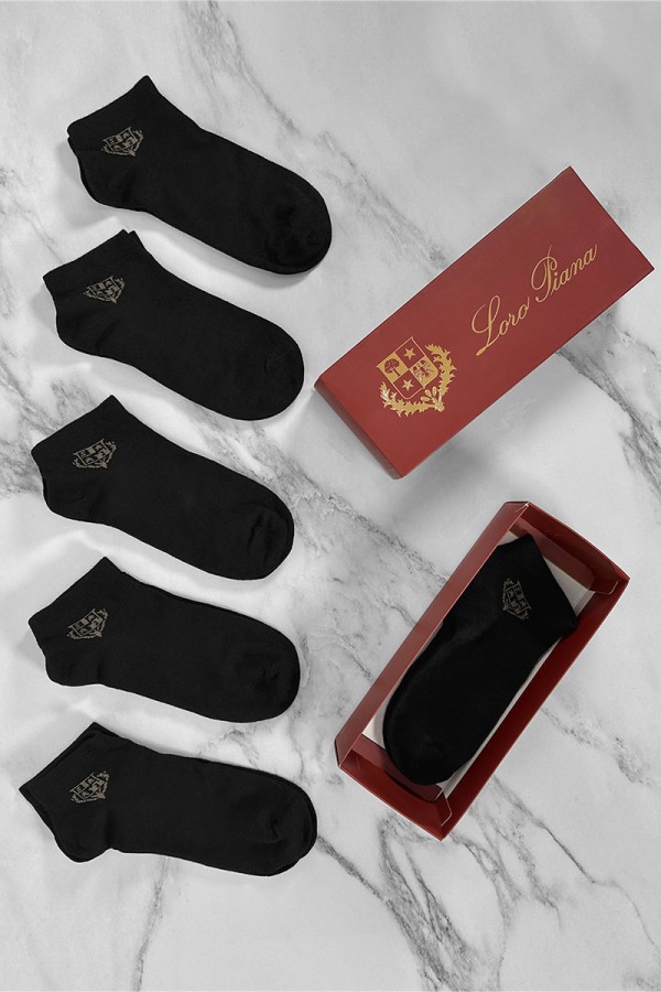 Комплект носков Loro Piana brown logo