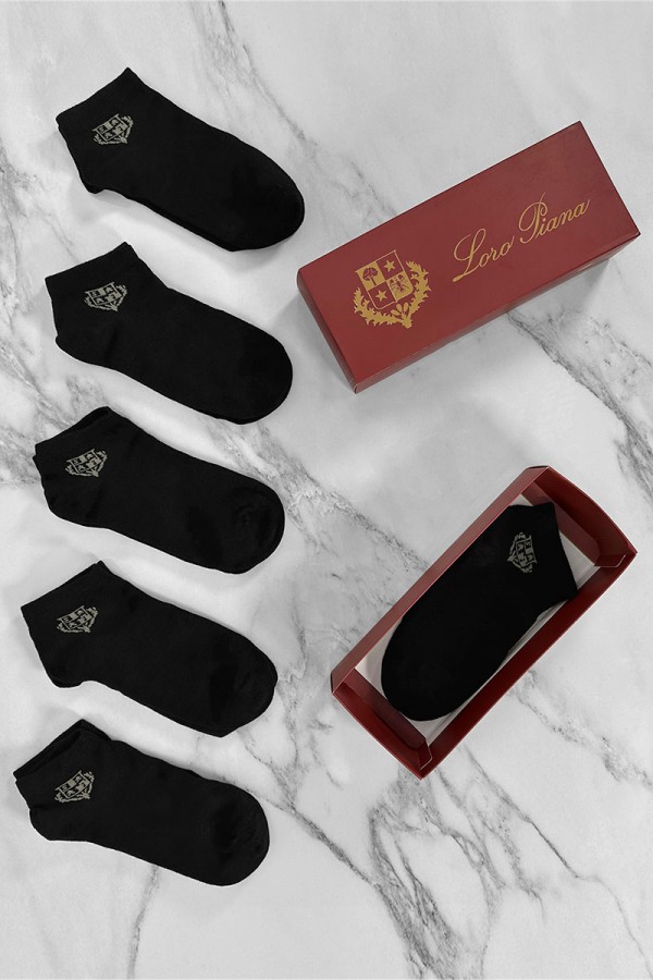 Комплект носков Loro Piana beige logo