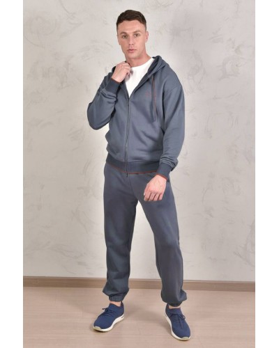 Спортивный костюм Loro Piana Premium signature logo - Denim Blue