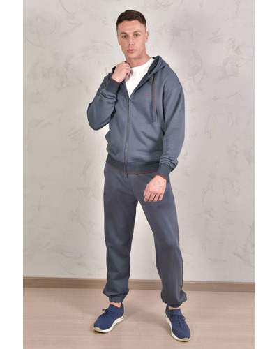 Спортивный костюм Loro Piana Premium signature logo - Denim Blue