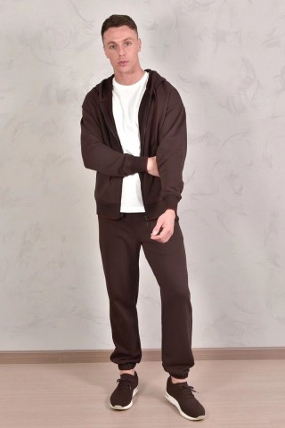 Спортивный костюм Loro Piana Premium signature logo - Brown