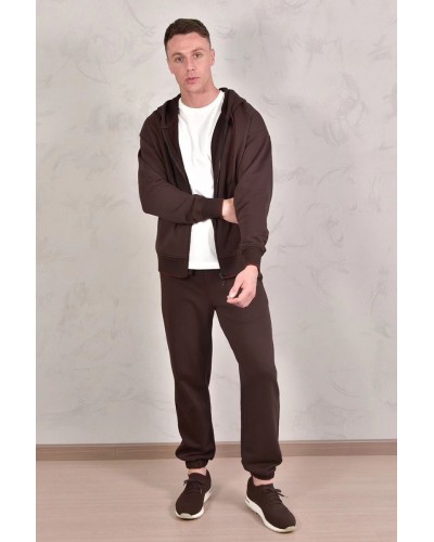 Спортивный костюм Loro Piana Premium signature logo - Brown