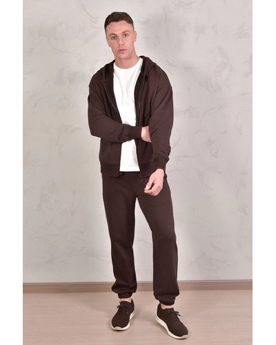 Спортивный костюм Loro Piana Premium signature logo - Brown