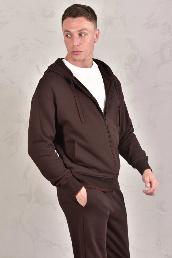 Спортивный костюм Loro Piana Premium signature logo - Brown