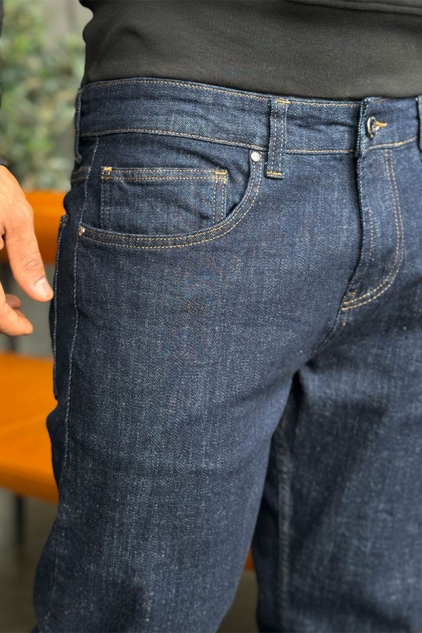 Джинсы тёмно-синего цвета Loro Piana