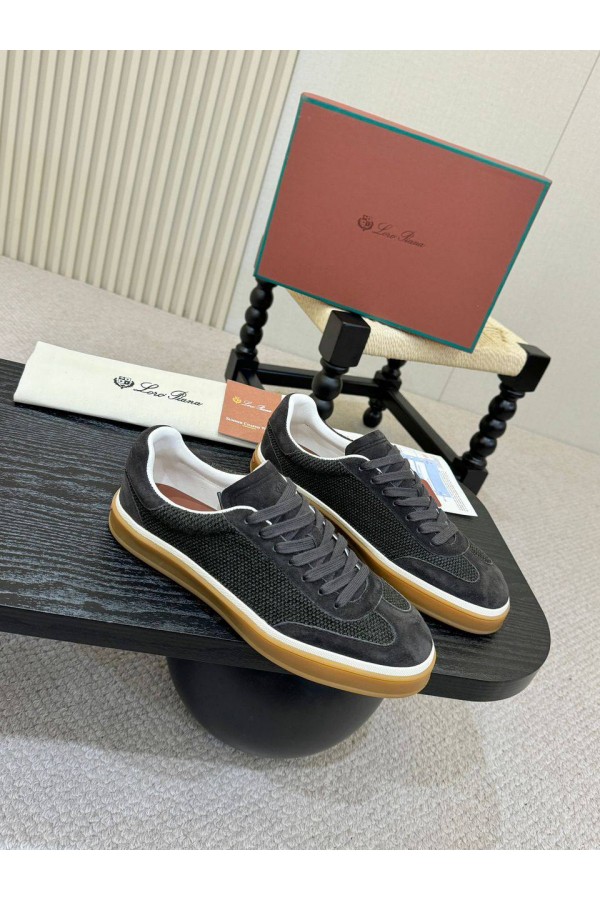 Мужские кроссовки Loro Piana Tennis Walk - Grey