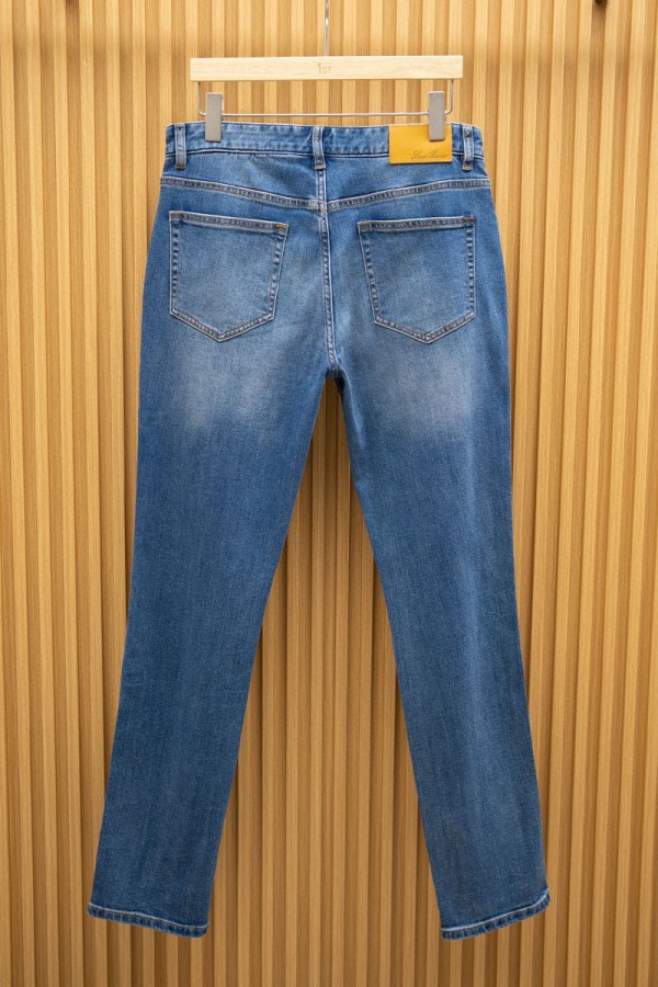 Мужские синие джинсы Loro Piana Premium