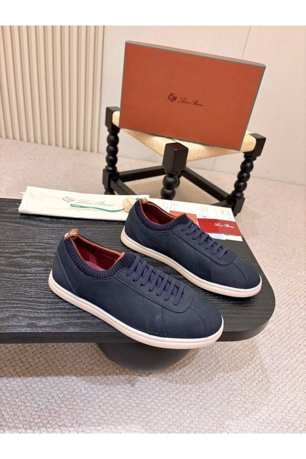 Мужские кроссовки Loro Piana Soho 2.0 Walk - Navy