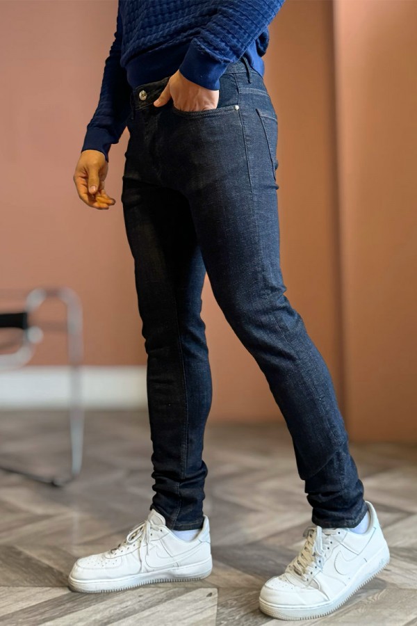 Тёмно-синие джинсы Loro Piana