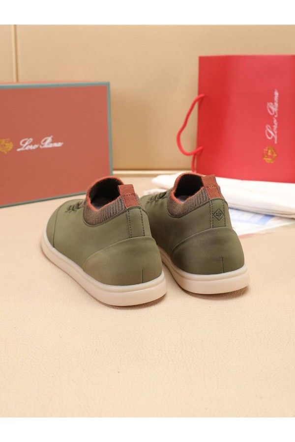 Мужские кроссовки Loro Piana Soho Walk - Khaki