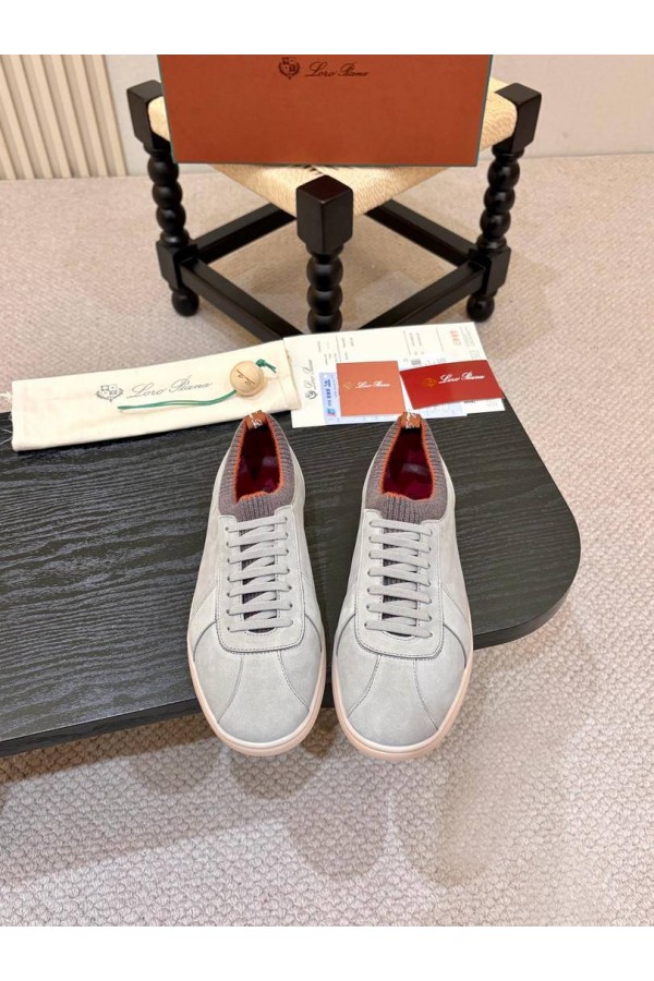 Мужские кроссовки Loro Piana Soho 2.0 Walk - Grey