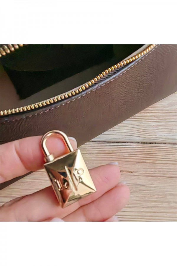 Кожаная сумка Loro Piana 28x15.5 см - Brown