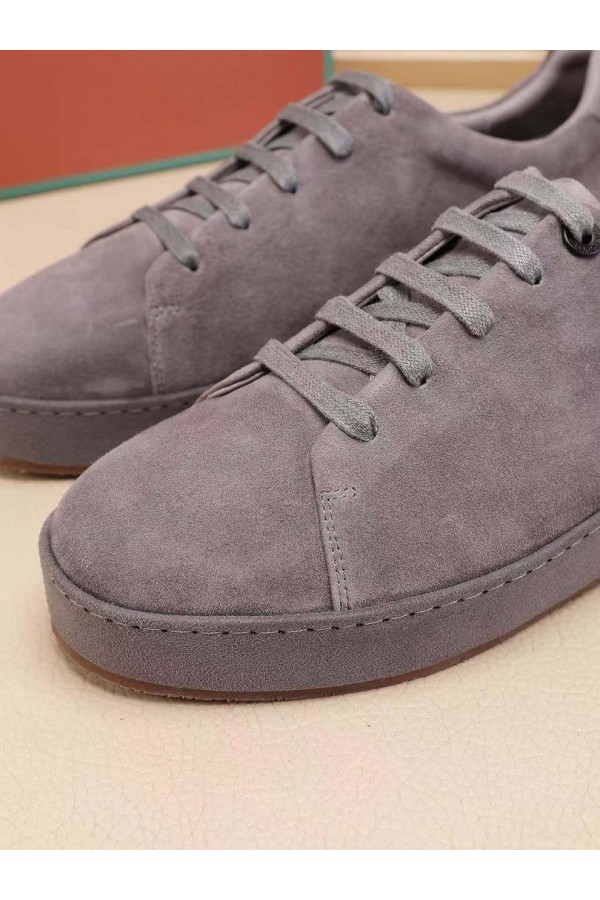 Мужские замшевые кроссовки Loro Piana