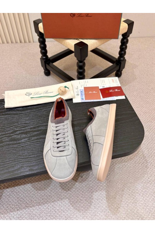 Мужские кроссовки Loro Piana Soho 2.0 Walk - Grey