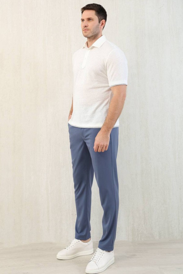 Мужские брюки Loro Piana Premium - Denim Blue