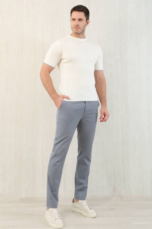 Мужские брюки Loro Piana Premium - Light Blue