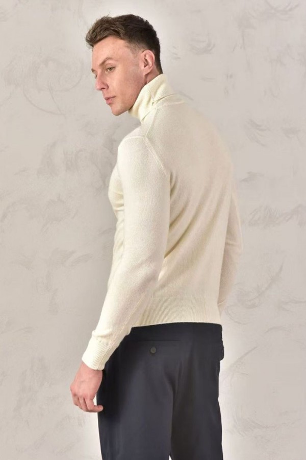 Мужская водолазка Loro Piana Premium - Dark Gray