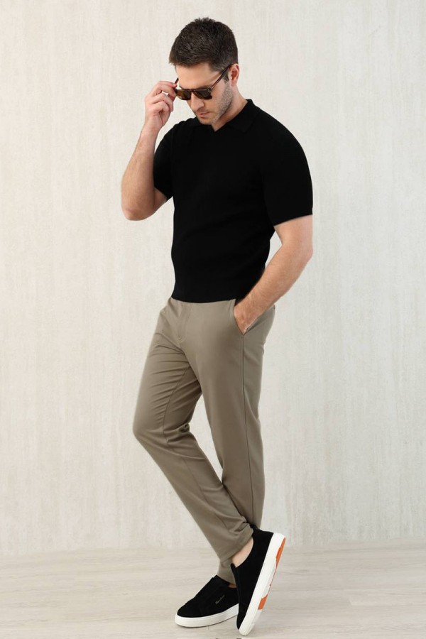 Мужские брюки Loro Piana Premium - Khaki