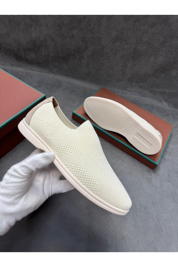 Мужские текстильные лоферы Loro Piana