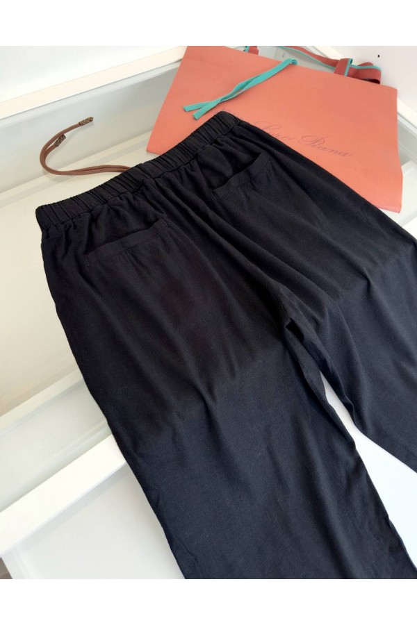 Штаны чёрного цвета Loro Piana Premium