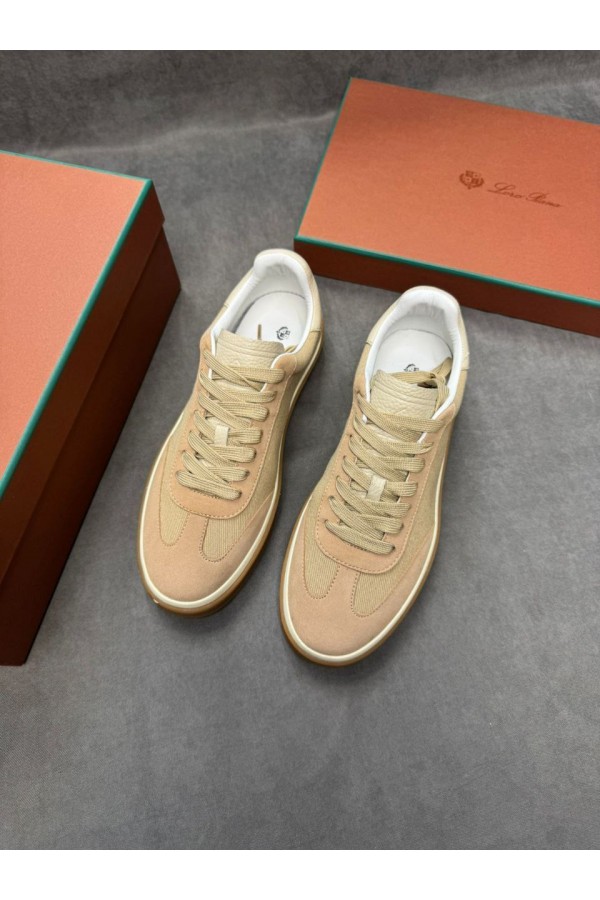 Мужские кроссовки Loro Piana Tennis Walk - Beige